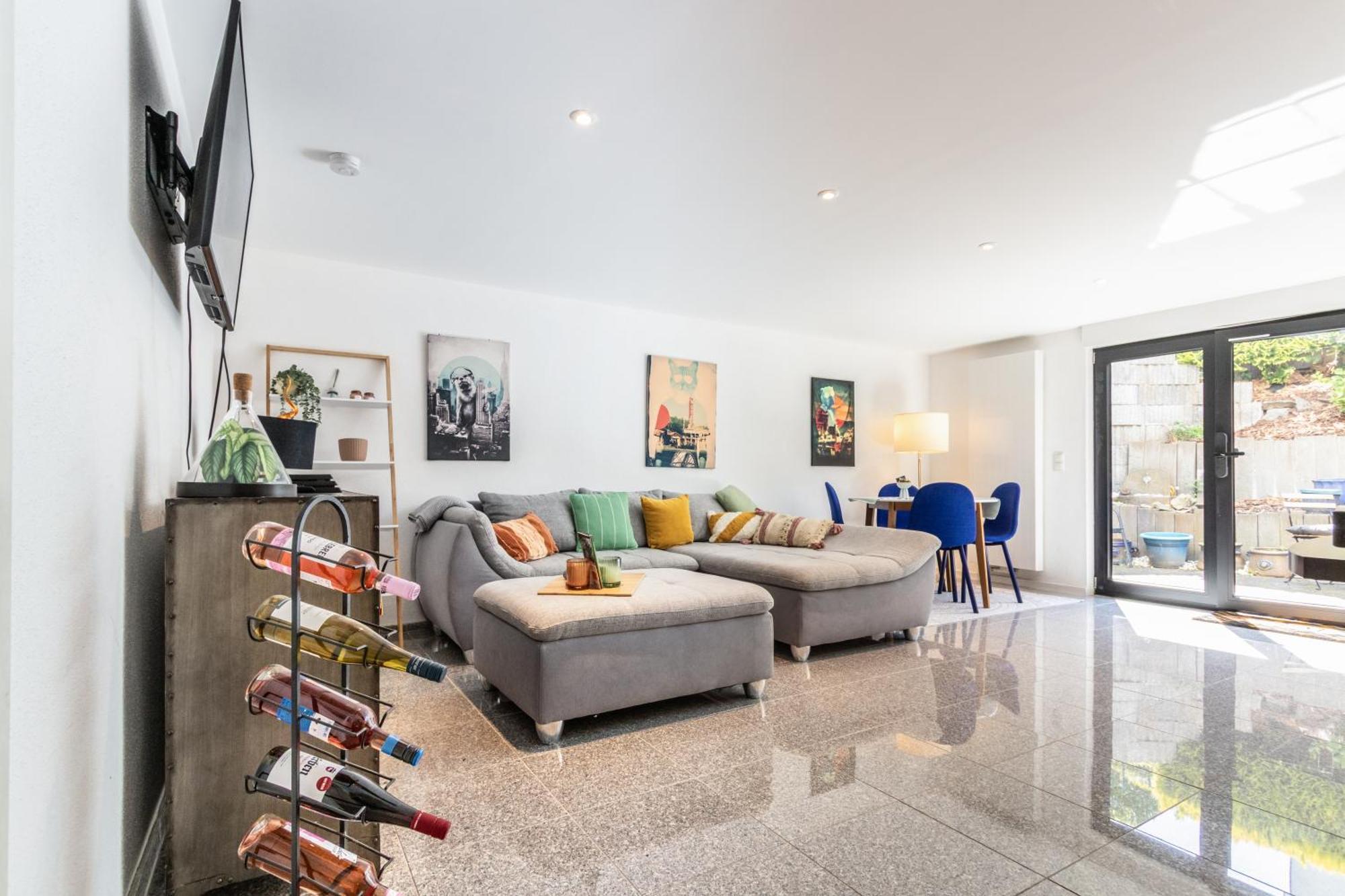 Eifelbergversteck Grosse Und Moderne Einliegerwohnung In ماين المظهر الخارجي الصورة